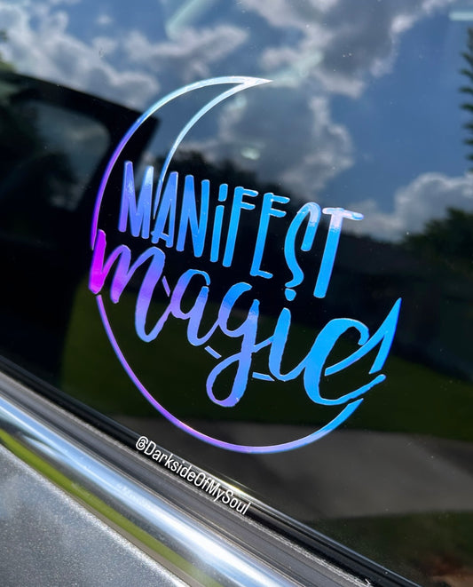 Manifest Magic Decal