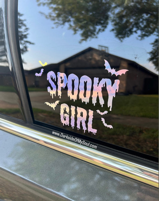 Spooky Girl Decal