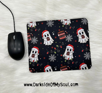 Christmas Ghost Coffee Mousepad