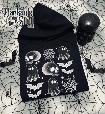 Spooky Grid Hoodie
