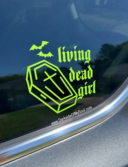 Living Dead Girl Decal