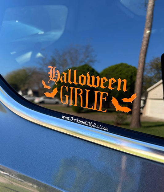 Halloween Girlie Decal