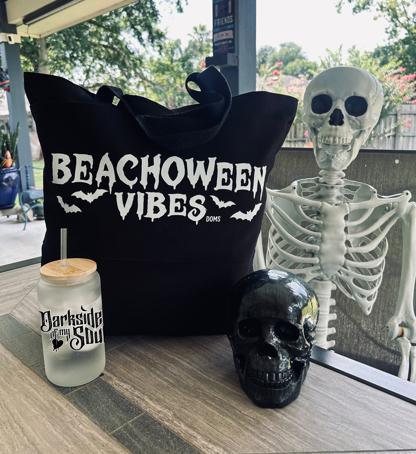 DOMS Exclusive Beachoween Vibes Tote Bag