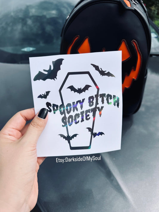 Spooky Bitch Society Decal