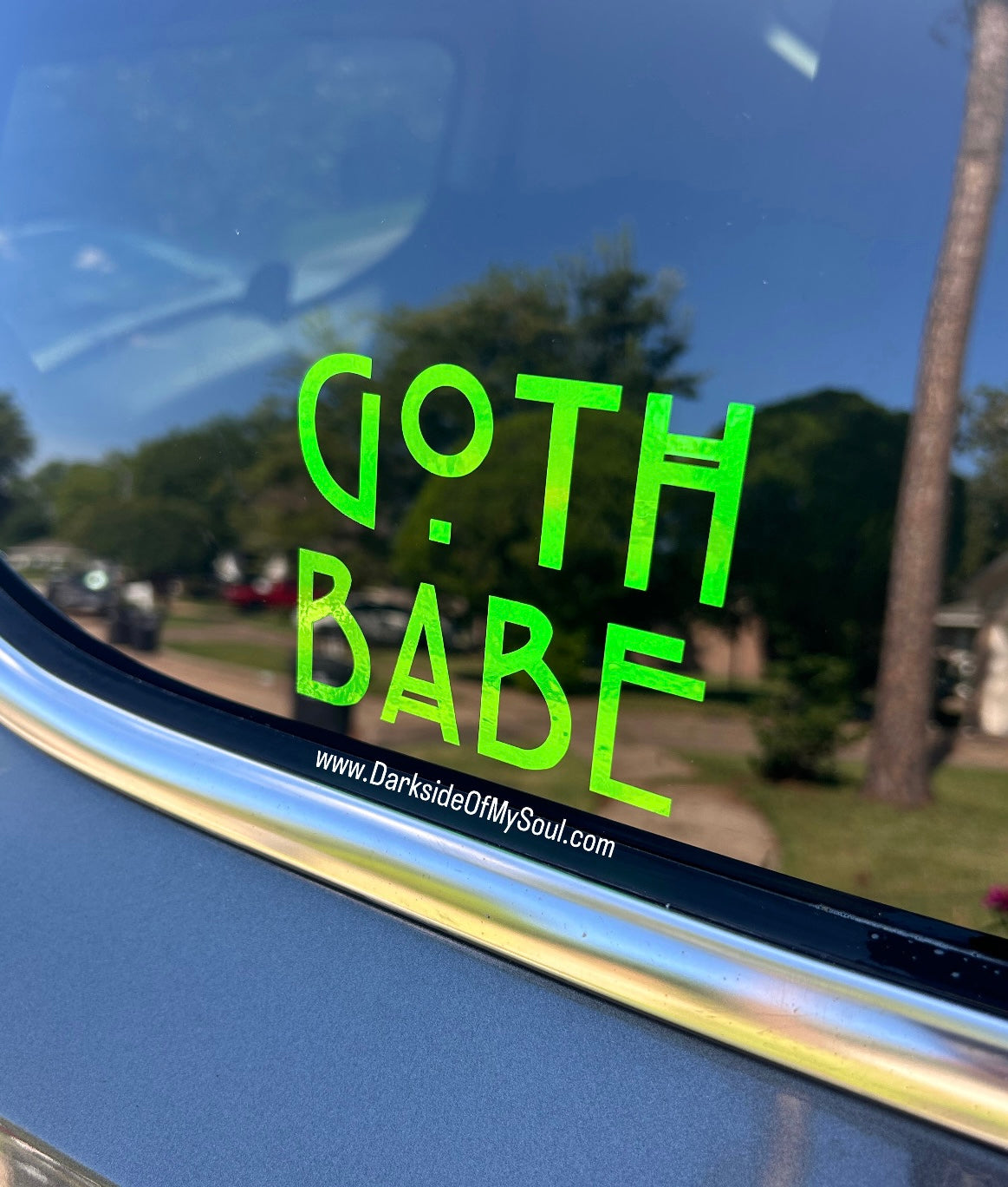 Goth Babe Decal