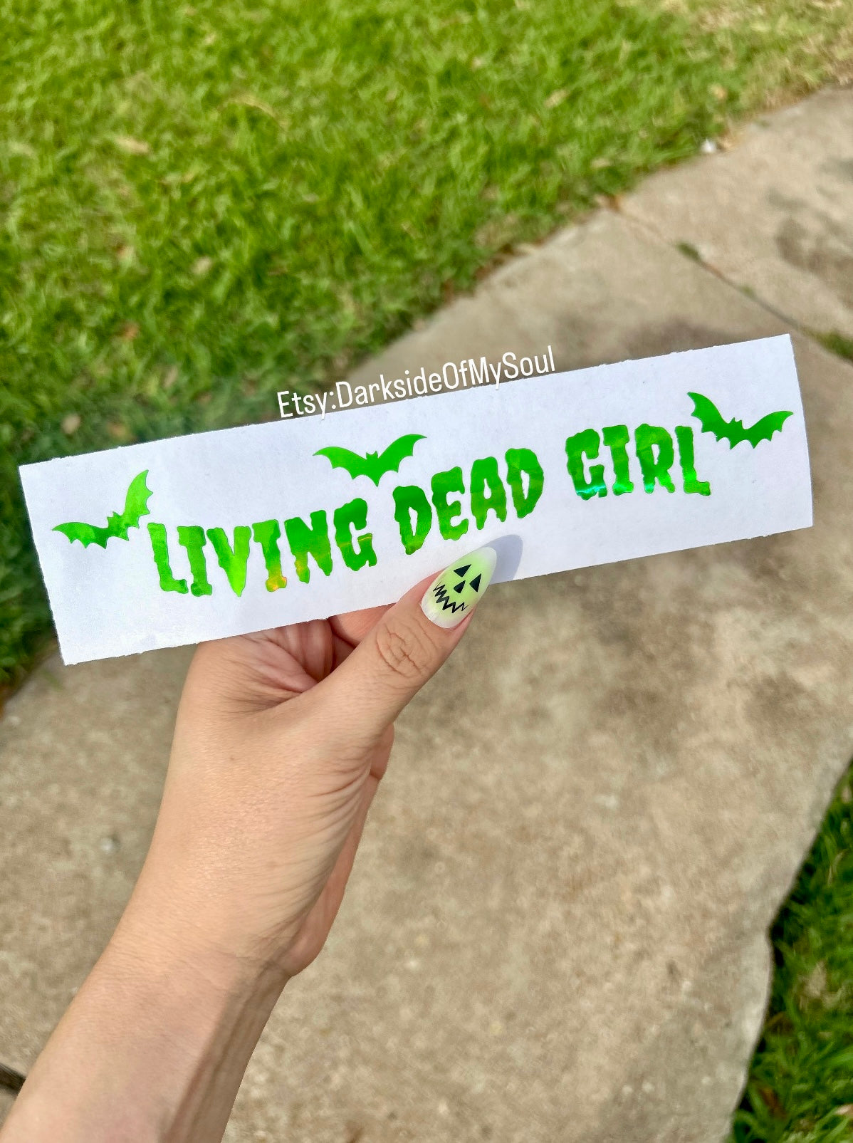 Living Dead Girl Decal
