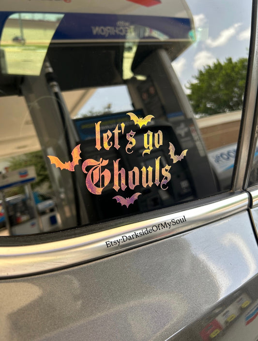 Let's Go Ghouls Decal