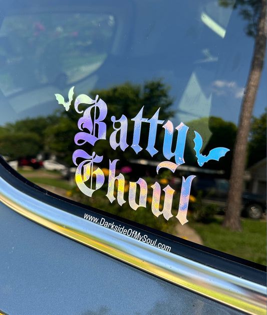 Batty Ghoul Decal