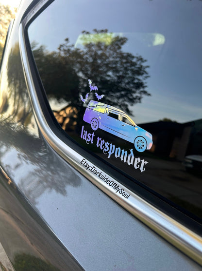 Last Responder Decal