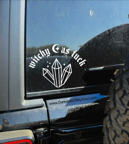 Witchy As Fuck Decal