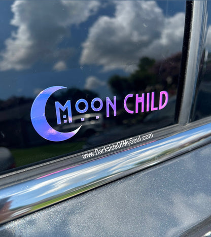 Moon Child Decal