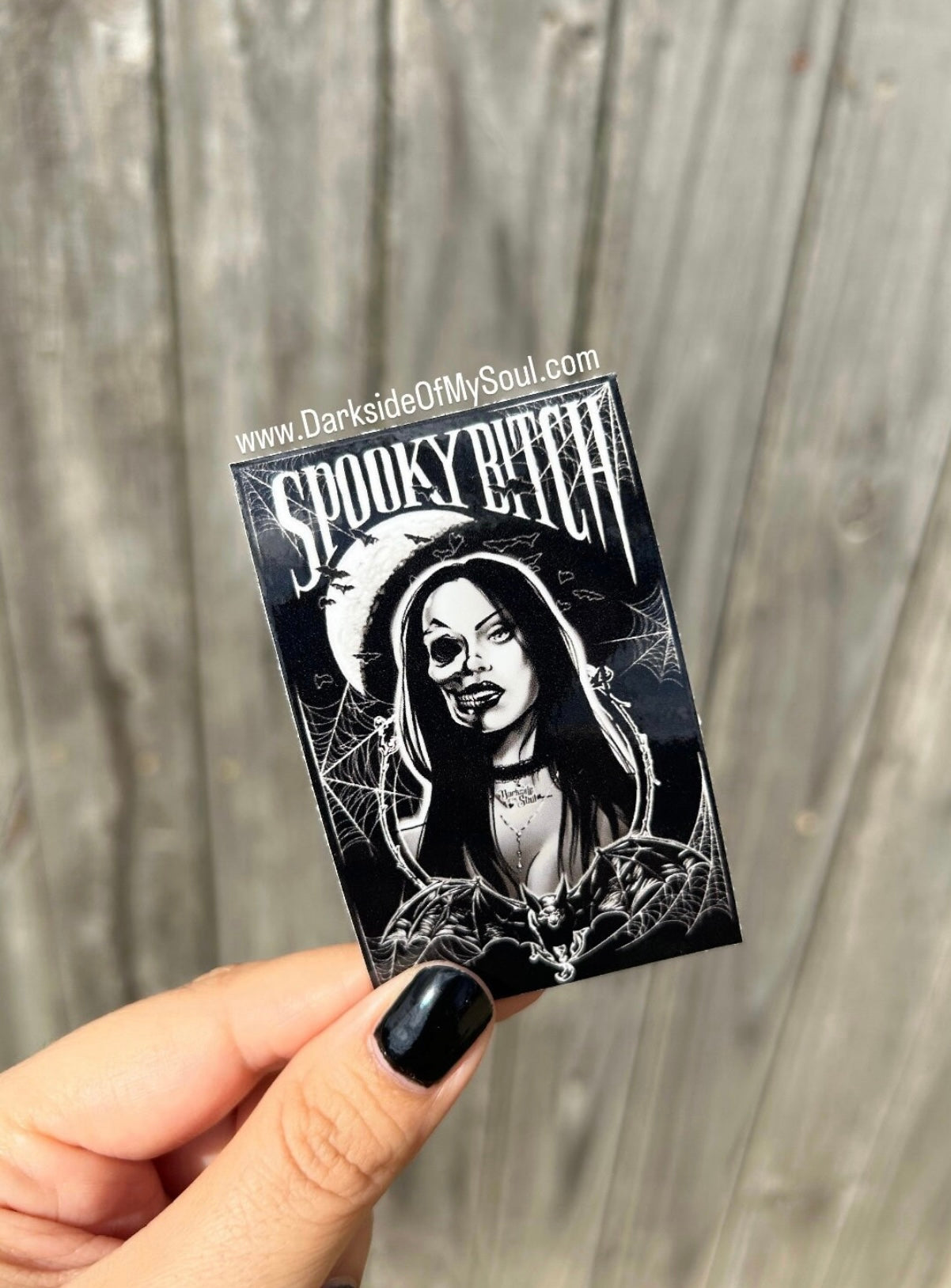 Darkside Of My Soul Exclusive Spooky Bitch Glossy Sticker