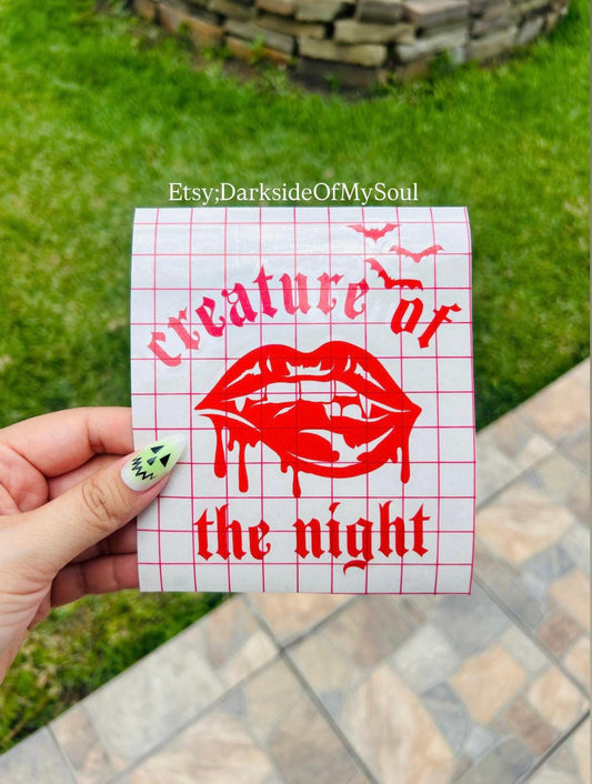 Creature Of The Night Decal