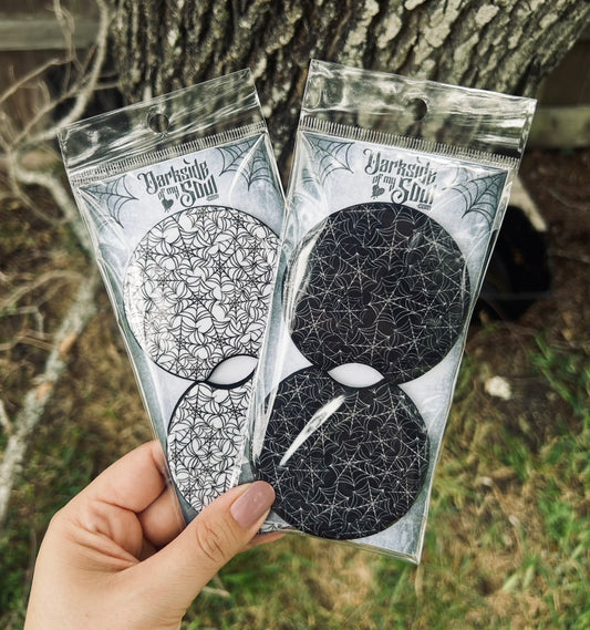 Spider Web Car Coasters