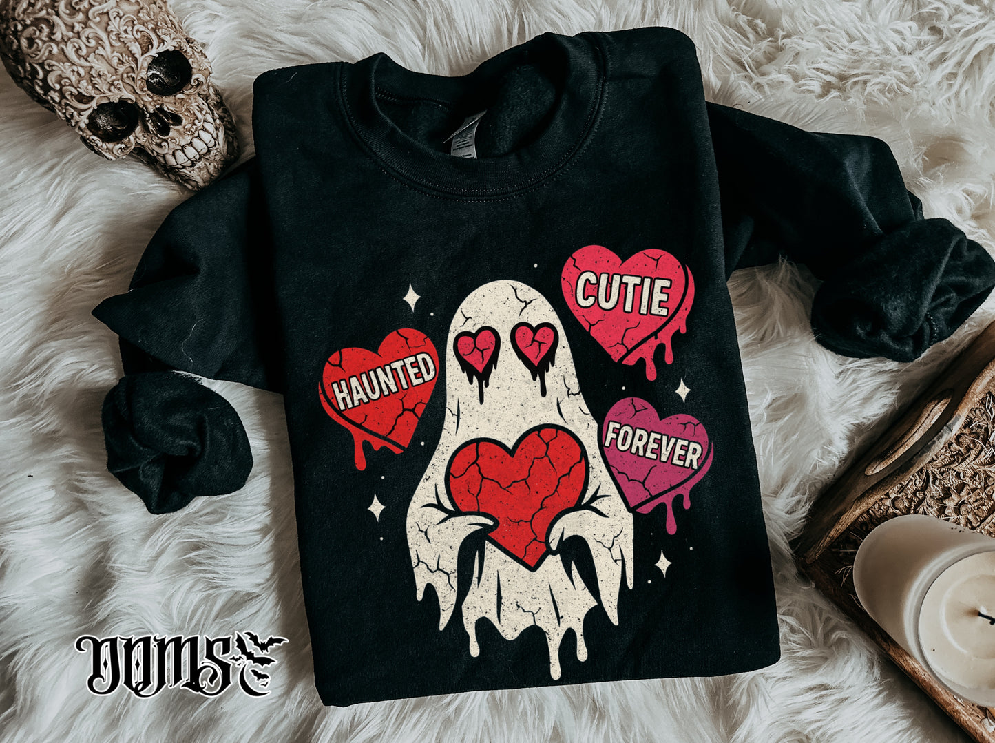 Valentine's Ghost Hearts