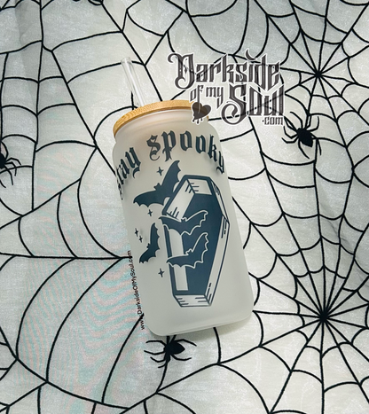 Stay Spooky | 16oz. Frosted Glass Cup