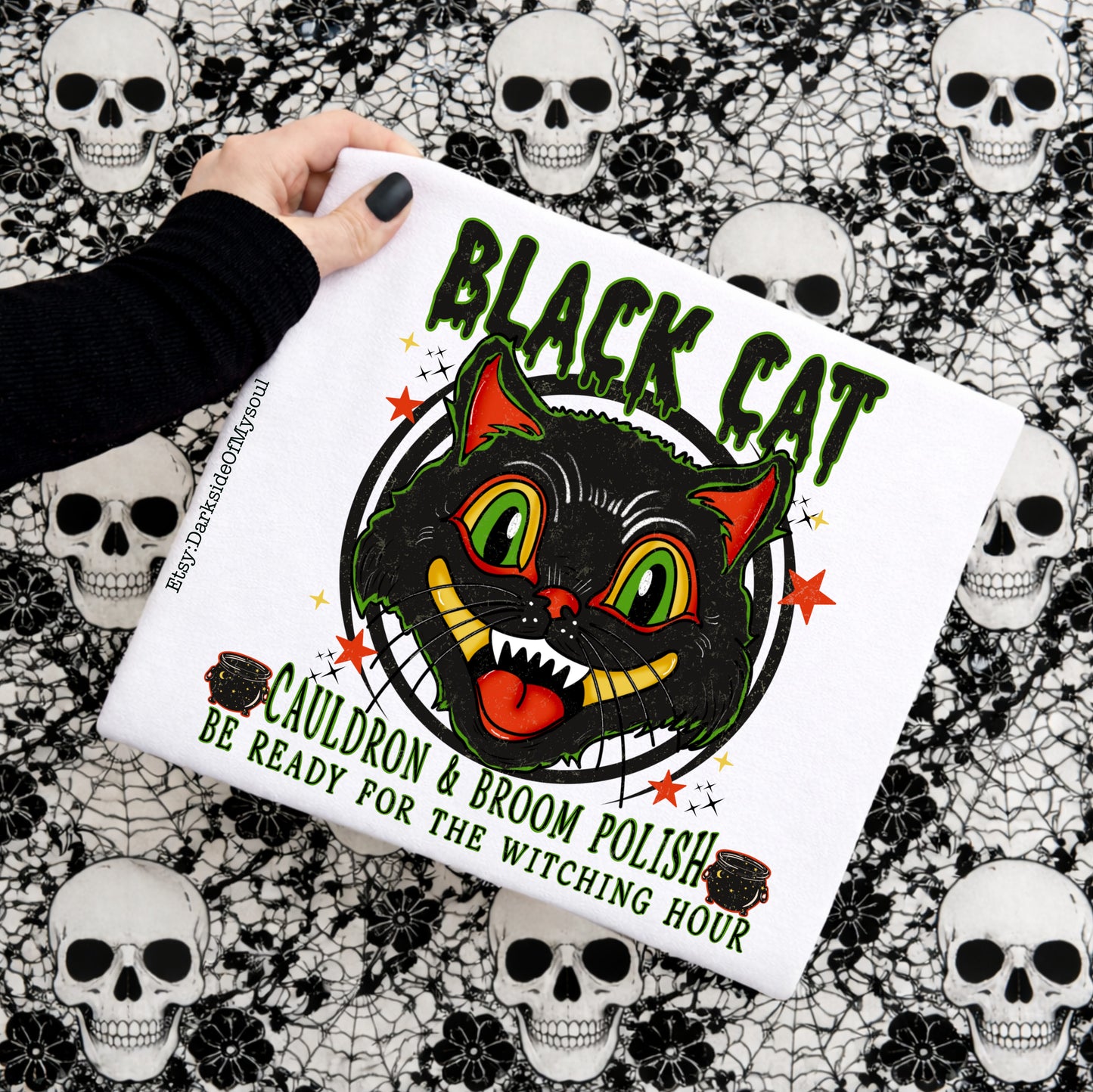Black Cat Sweater