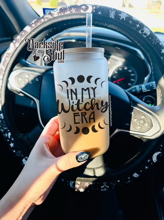 In My Witchy Era | 16oz. Frosted Glass Cup