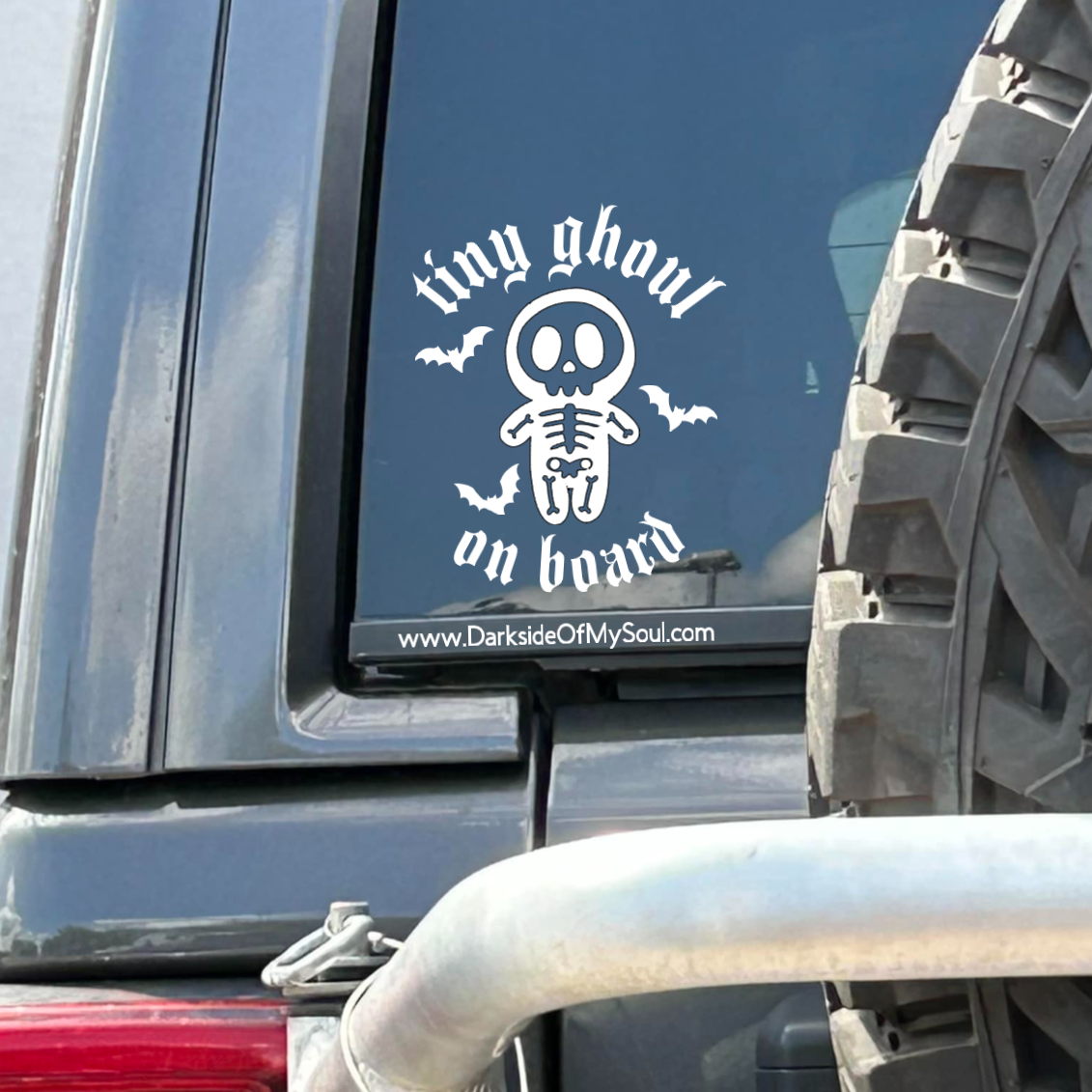 Tiny Ghoul/s On Board Decal