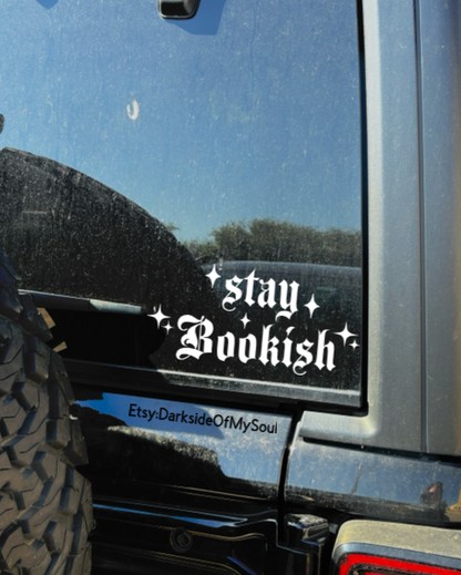 Stay Bookish Decal