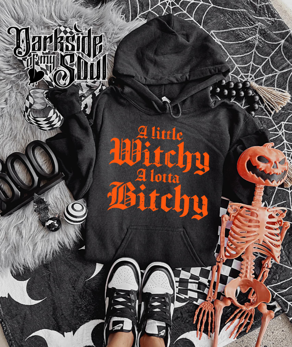 A Little Witchy Alotta Bitchy Hoodie