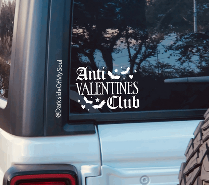 Anti Valentines Club Decal