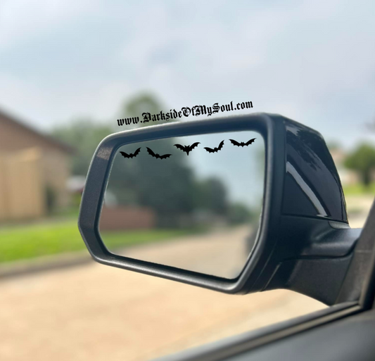 Bat Side View Mirror Decal