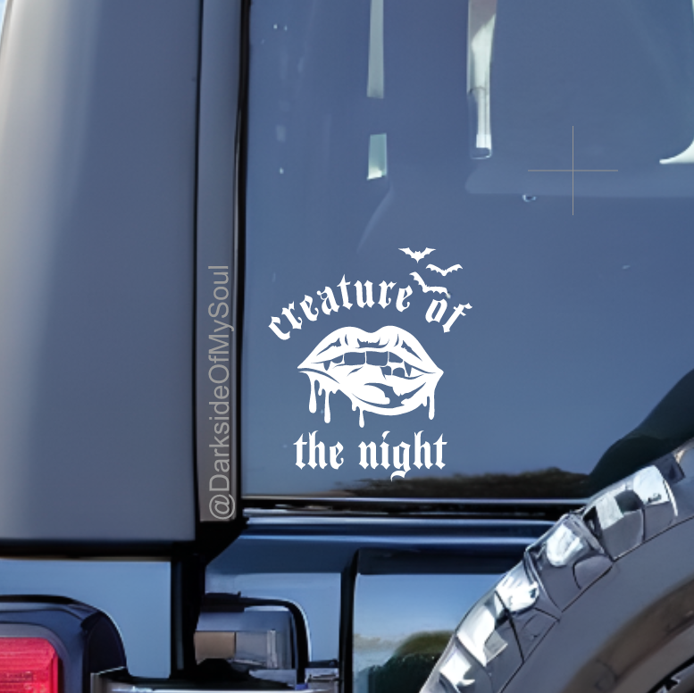 Creature Of The Night Decal