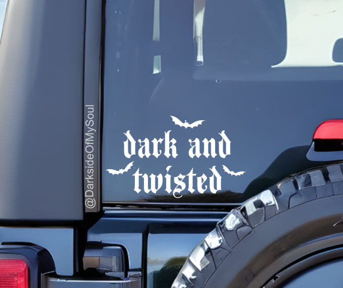 Dark And Twisted Decal