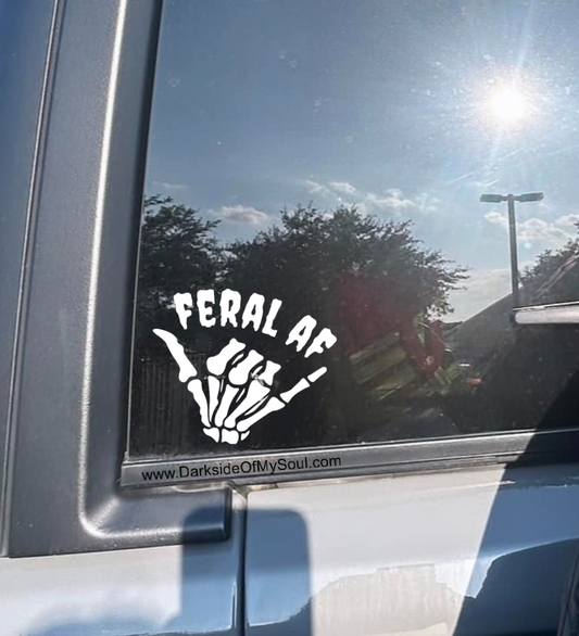 Feral AF Decal