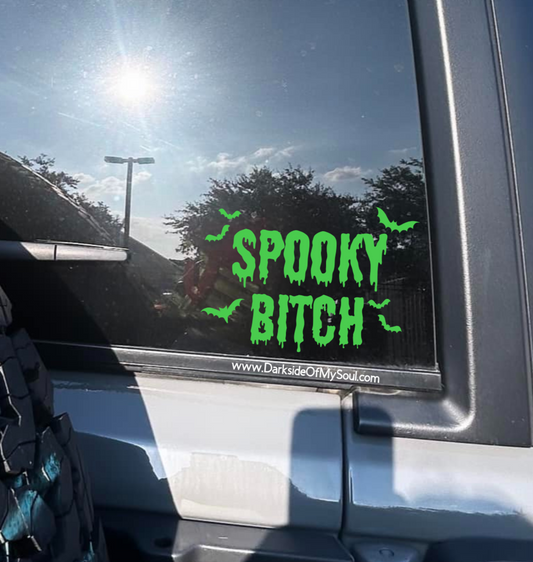 Spooky Bitch Decal