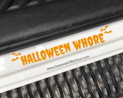 Halloween Whore Decal