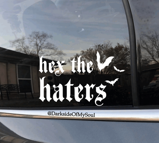 Hex The Haters Decal