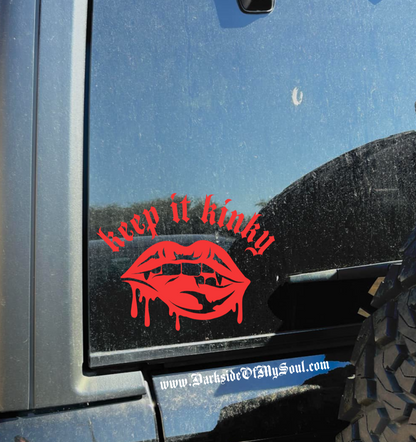 Keep It Kinky Decal