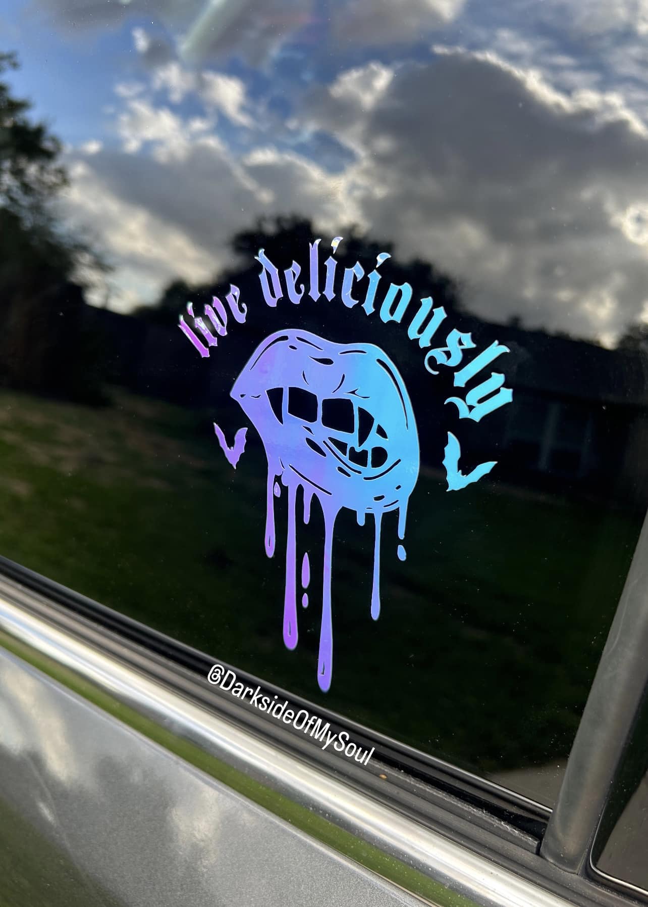 Live Deliciously Decal