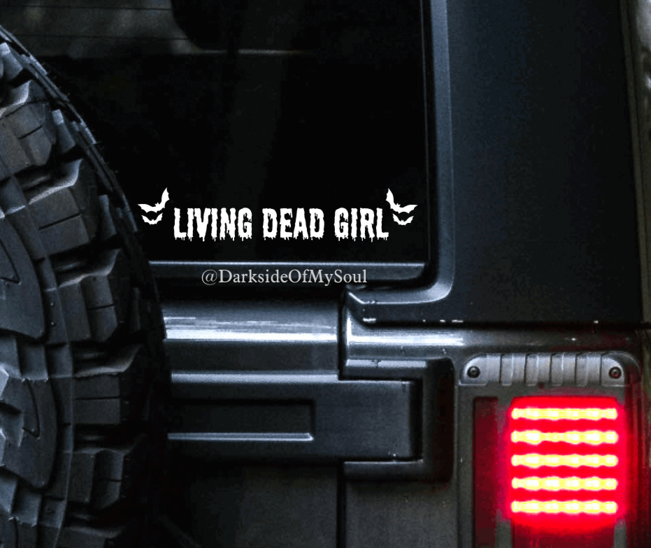 Living Dead Girl Decal