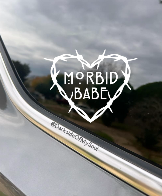 Morbid Babe Decal