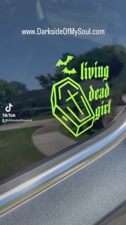 Living Dead Girl Decal