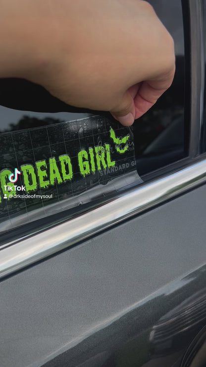 Living Dead Girl Decal