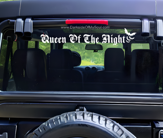 Queen Of The Night Decal