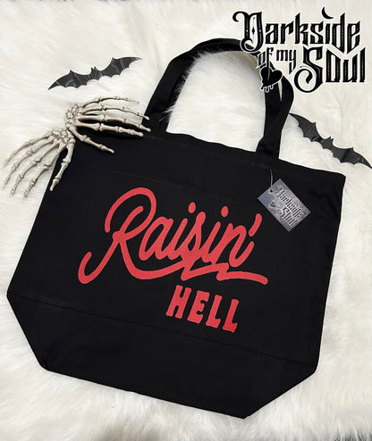 Raisin Hell Tote Bag