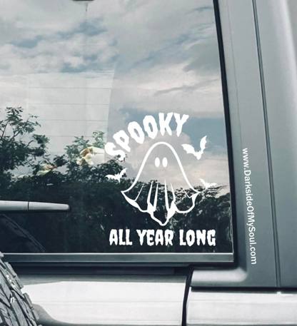 Spooky All Year Long Decal