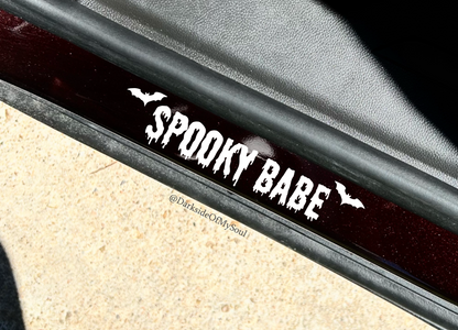 Spooky Babe Decal