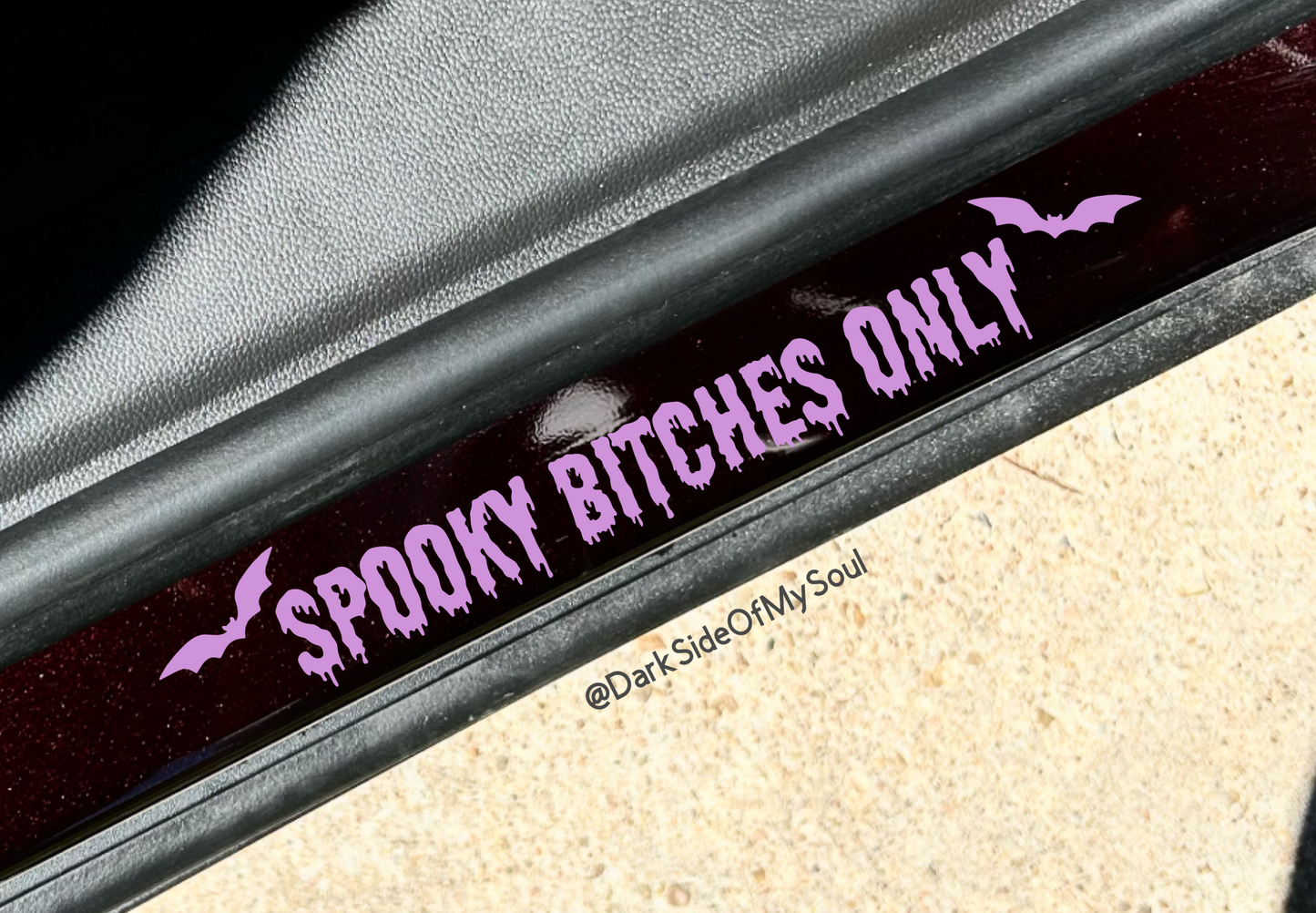 Spooky Bitches Only Decal