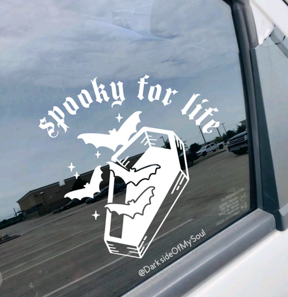 Spooky For Life Decal