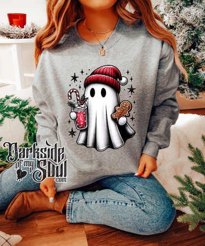 Cute Ghost Christmas Sweater