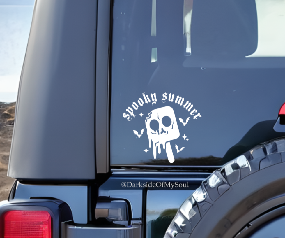 Spooky Summer Decal