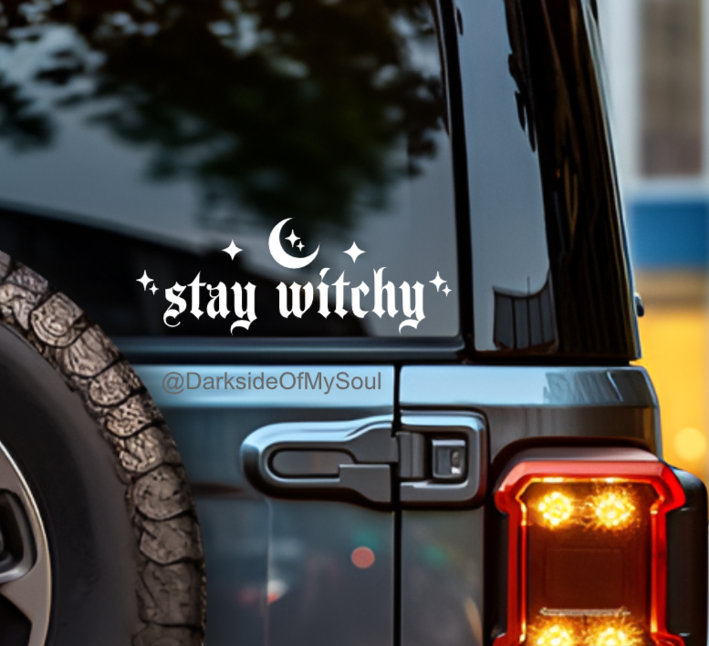 Stay Witchy Decal