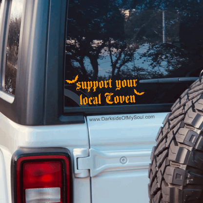 Support Your Local Coven Decal